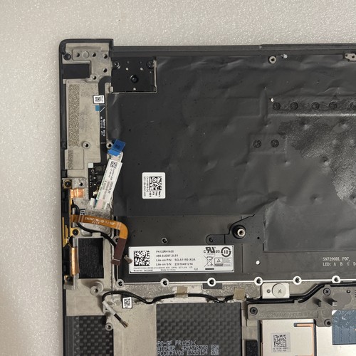Genuine Dell XPS 15 9500 Touchpad Palmrest Keyboard Assembly 08NGH 06JV4G SO T7 - Picture 10 of 13
