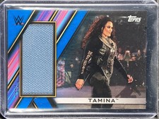 Tamina - 2020 Topps WWE Womens Division - Mat Relic - 1/25
