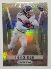 2022 Panini Prizm Derrick Henry #PF-8 Titans Prizm Flashback Silver Prizm Holo
