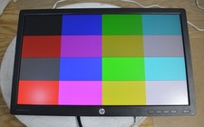 HP EliteDisplay E222 21" LED IPS Monitor HDMI DVI VGA GRADE B SEE NOTES