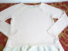 Children's Place Pink Knit Tunic Top Girl's Size ZL 14 (1867)