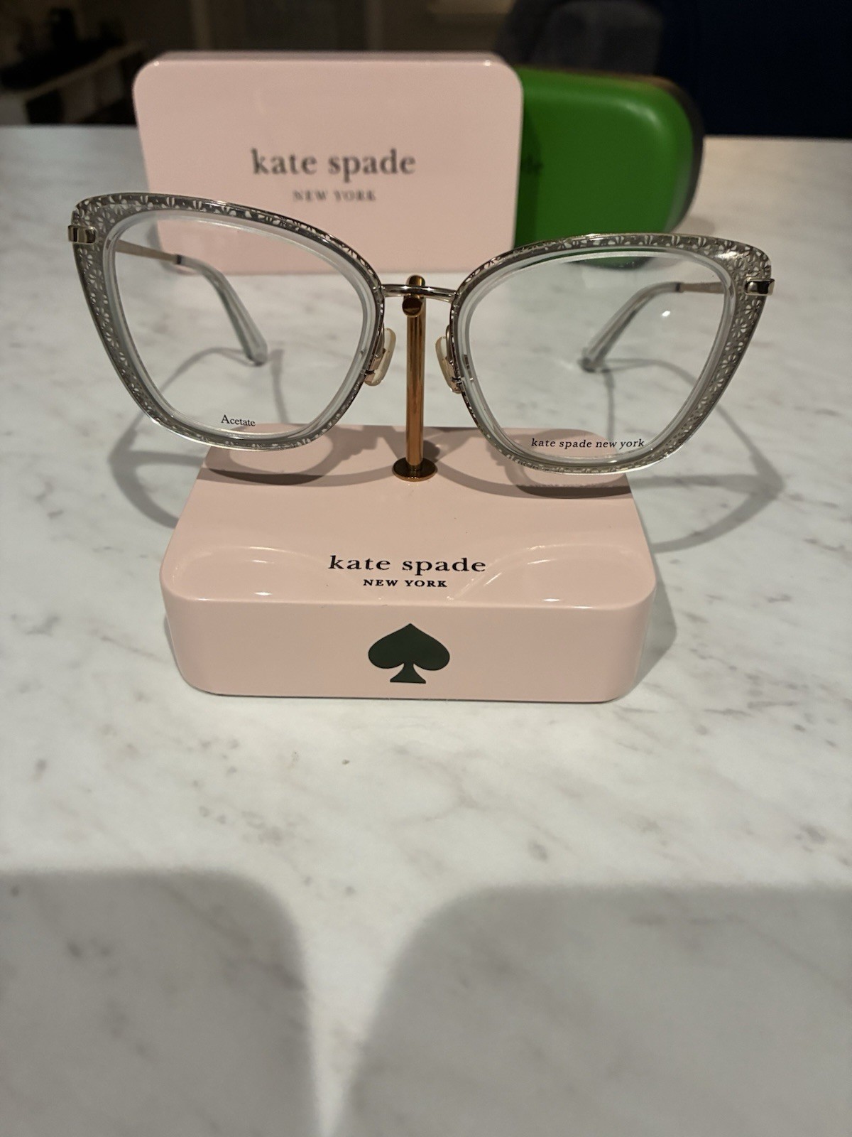 Kate Spade New York Madeira/G Women's Eyeglasses Frames Color : Green thumbnail 8