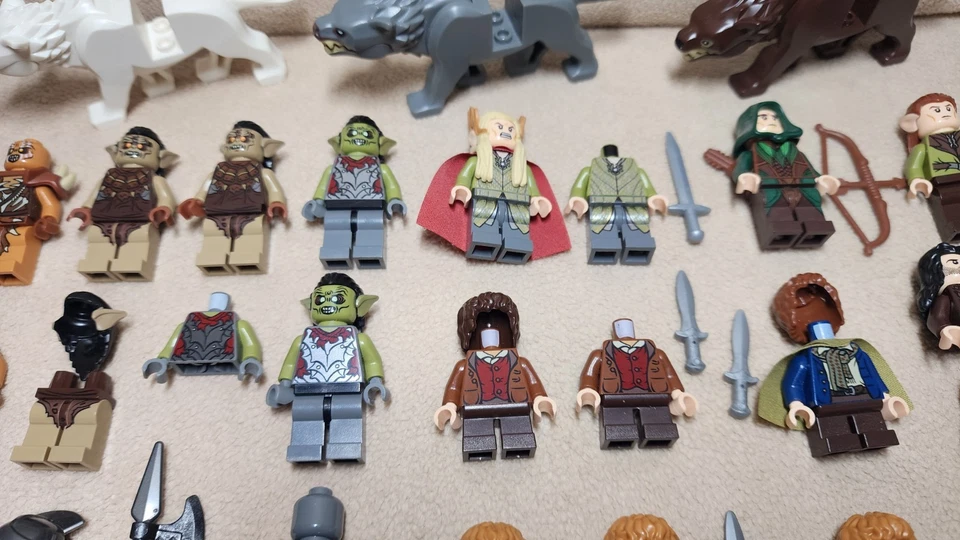 Lego Lords of the Rings & The Hobbit Minifigure Lot - Image 3 of 4