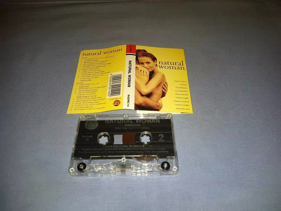 V/A NATURAL WOMAN CASSETTE TAPE ALBUM - Image 2 of 2