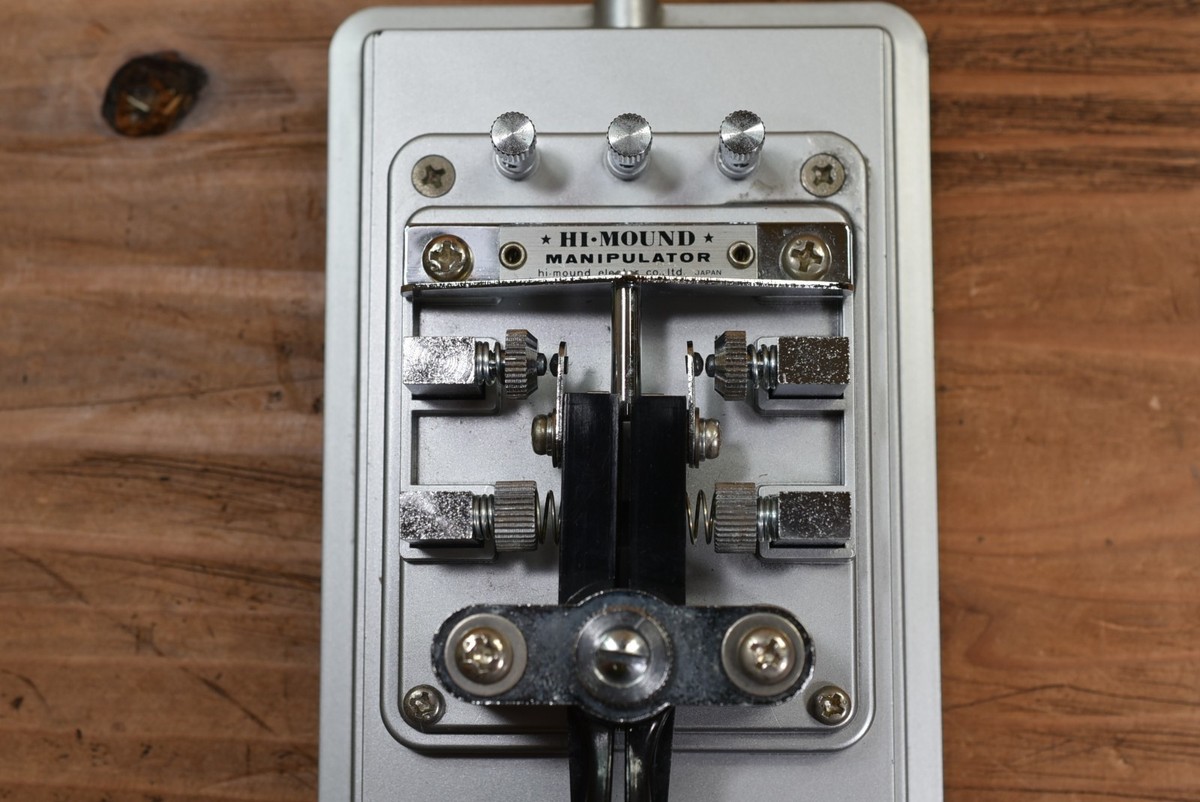 Hi-Mound Manipulator Mk-703 Twin Paddle Morse Key for sale