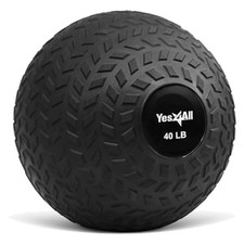 Slam Balls PVC Sand Filled 10-40lb Workout Weighted Ball for Core Strength