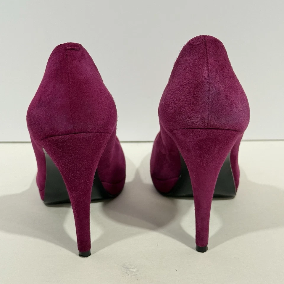 Zapatos de tacón Nine West NWREGOLA plataforma gamuza mujer talla 8 M EU 38,5 Foto 3 de 4