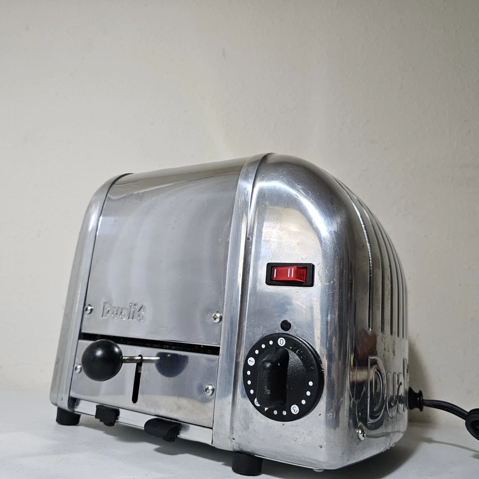 Tostadora Dualit 2 Rebanadas Cromo Acero Inoxidable A2BR - LEER VER FOTOS Foto 2 de 4