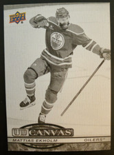 MATTIAS EKHOLM 2025-26 UPPER DECK BLACK AND WHITE CANVAS #C-53 C-53