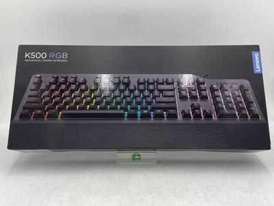 New Lenovo K500 RGB Red RGB Mechanical Gaming Keyboard KG670U