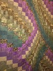 THE KRAKEN  USA Bargello Quilt Top  93" by  94"  w/2,208 Pieces Patchwork Blocks — photo 7
