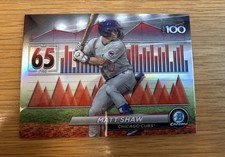 2024 Bowman - Bowman Scouts Top 100 Matt Shaw #BTP-65 (RC)