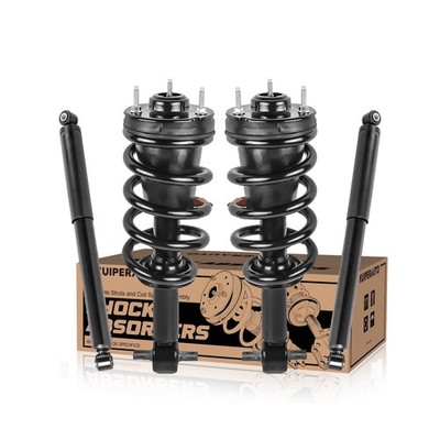 KUIPERAUTO 4PCS Front and Rear Struts Shocks Assembly Compatible for 2007-201...