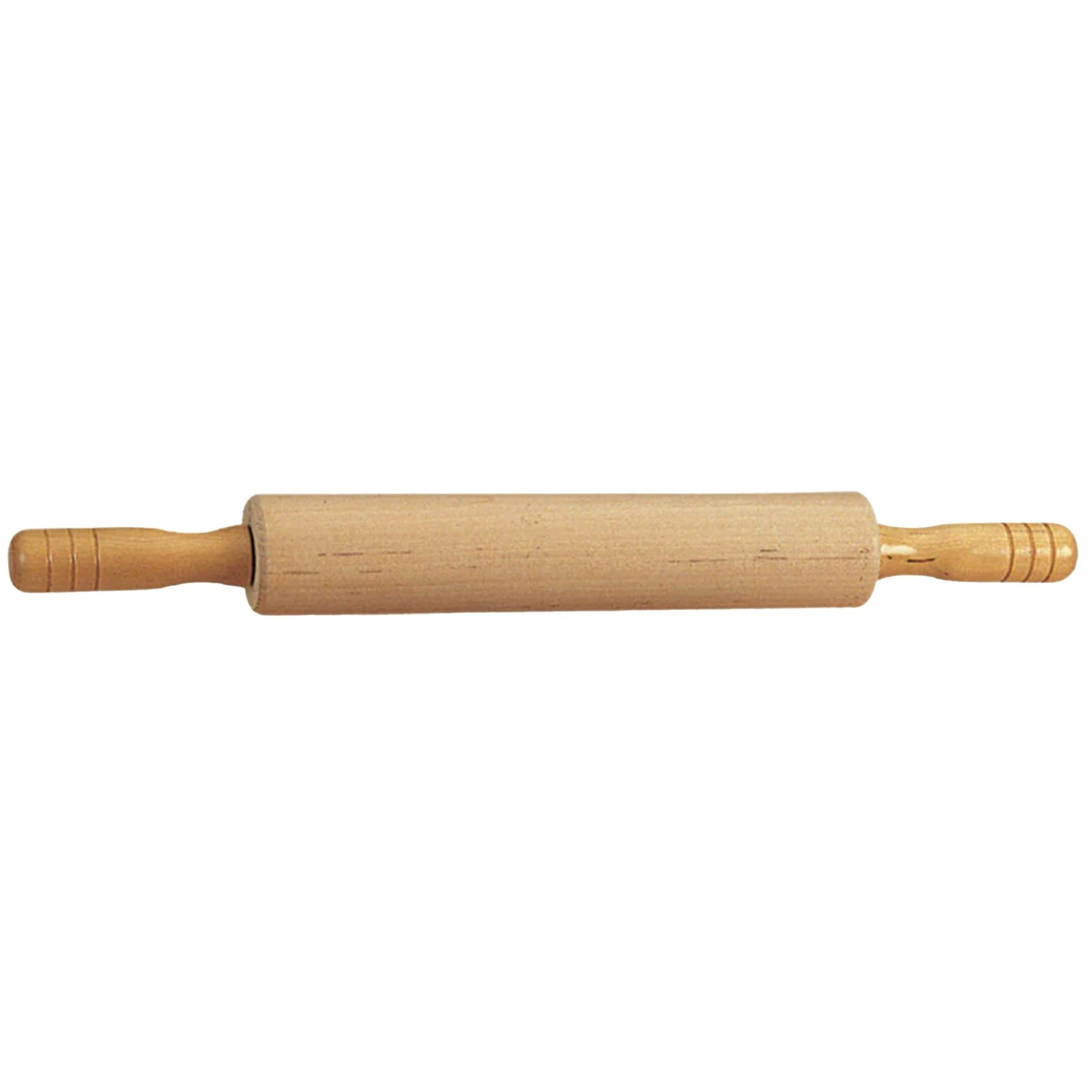 Wooden Rolling Pin Nylon Bearings Medium