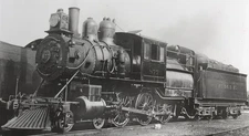 Vintage Erie Railroad Steam Locomotive #877 Photo Harold K Vollrath 1891