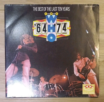 The Who The Best Of The Last Ten Years / Vinyl Platte 2 LP 12''