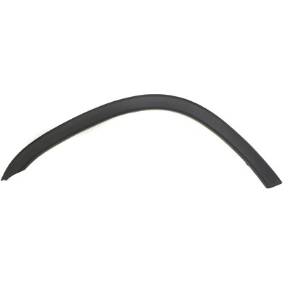 Evan-Fischer Front Left Fender Flare For 1997-2001 Honda CR-V – Black Thermoplastic Clip-On