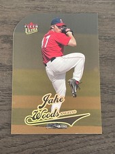 2004 Fleer Ultra Gold Medallion Jake Woods #366 Los Angeles Angels