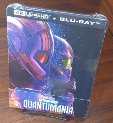 Ant-Man and the Wasp: Quantumania 4K/Blu-ray Steelbook-EU IMPORT - NEW-Free S&H