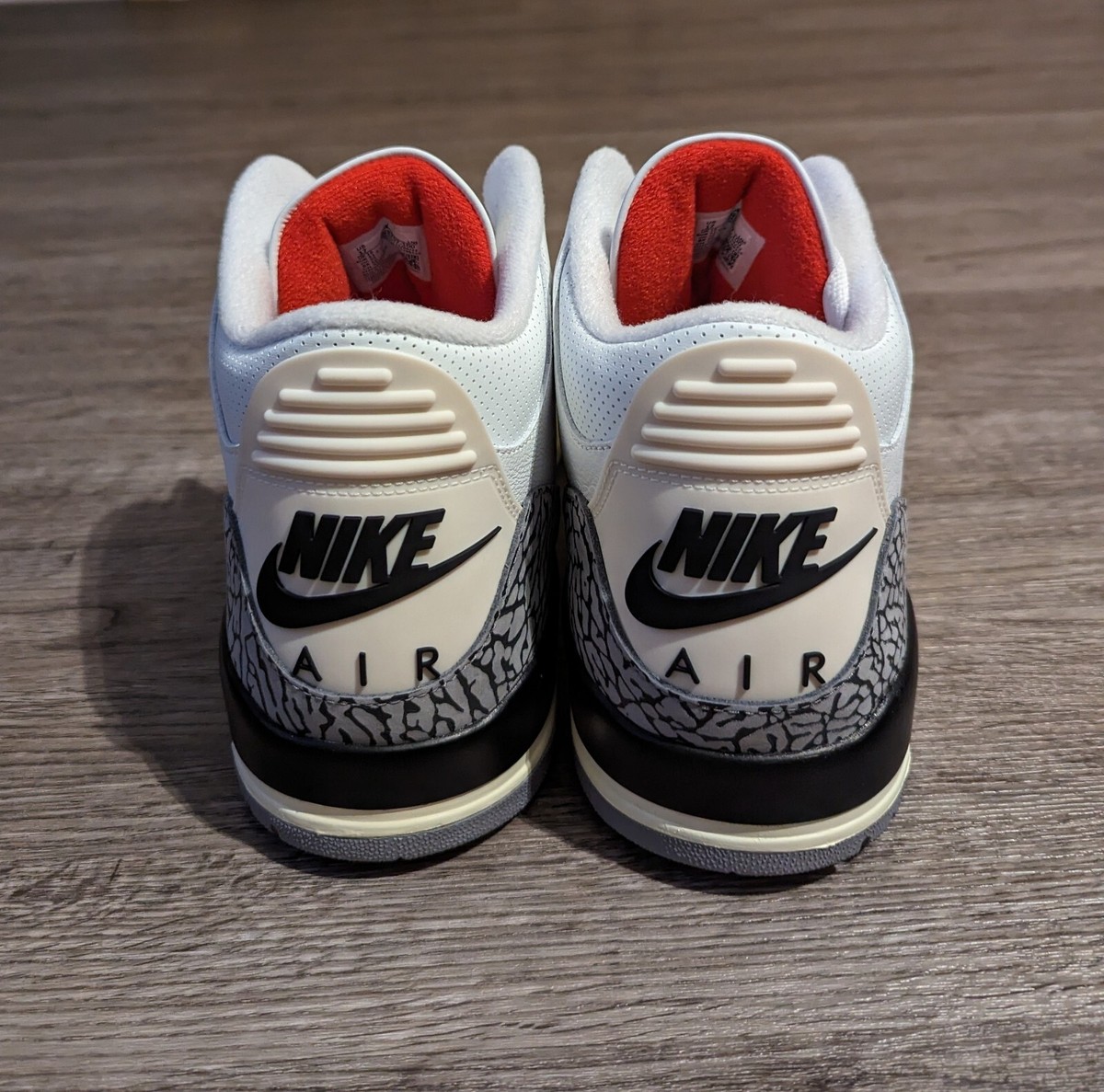 Nike Air Jordan 3 Retro Reimagined, Men\'s Sz 17 & 18, White Cement Extreme Size. reimaginegs.jpg?v=1737047076&  main image 3