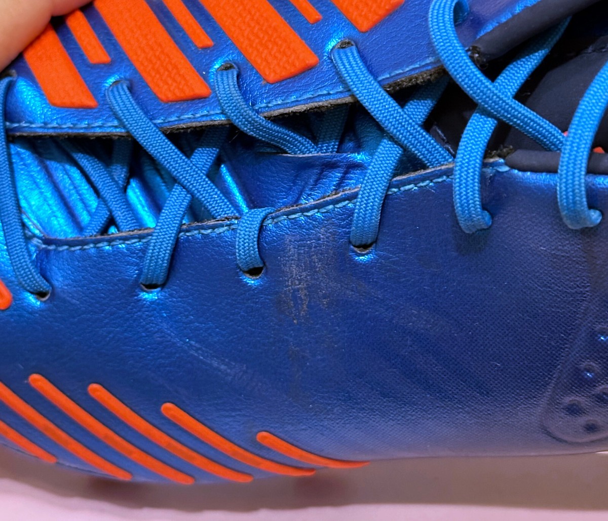 ADIDAS Predator LZ Lethal Zones SG Blue Mens Soccer Cleats ADIDAS Predator LZ Lethal Zones SG Blue Mens Soccer Cleats