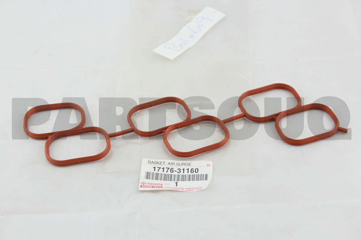 1717631160 Genuine Toyota GASKET, AIR SURGE TANK TO INTAKE