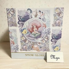 The Little Mermaid Ariel Snow Globe Disney Store Japan 35th Anniversary 2024 NEW