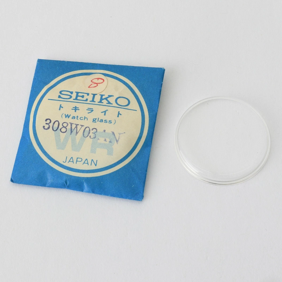 Cristal Acrylique Original Seiko 310T42ACS - Forme Décagone - Neuf Avec Étiquettes (NOS)