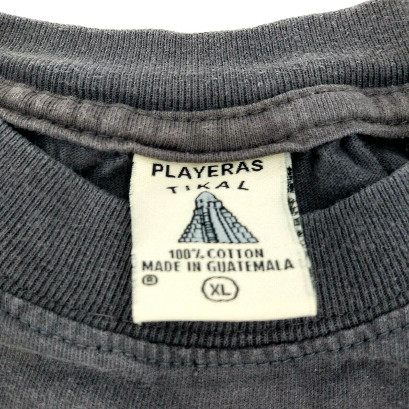 Vintage Players Tikal Guatemala Tee Shirt Size XL 40… Gem