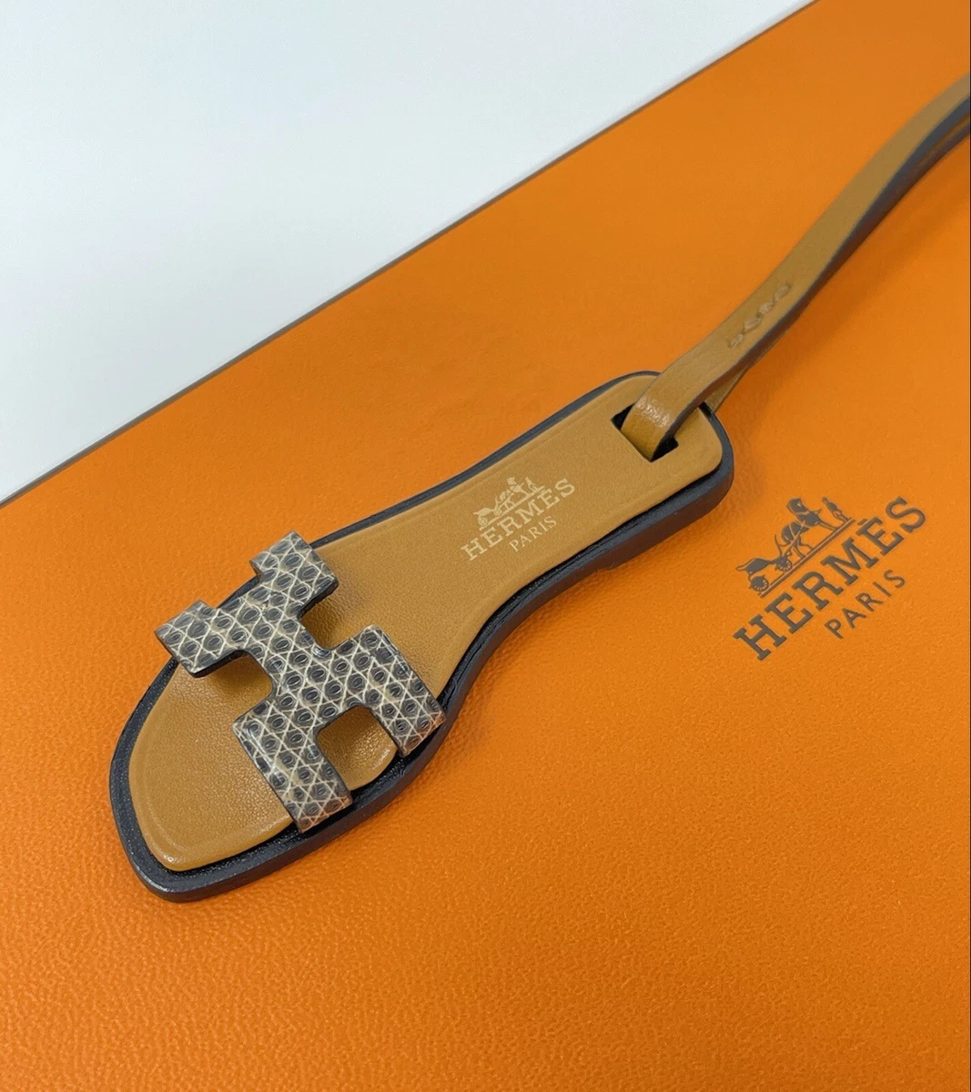 Hermès Oran Lizard Bag Charm