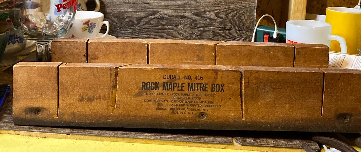 Rock maple mitre box deals