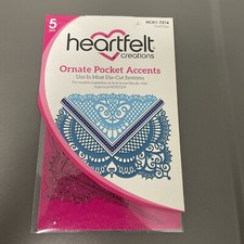Heartfelt Creations Ornate Pocket Accents Dies HCD1-7214