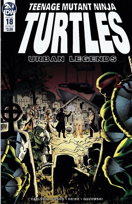 TEENAGE MUTANT NINJA TURTLES Urban Legends (2018) #18 Cover B - Back Issue