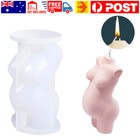 <!--F#f_0-->3D Pregnant Body Candle Mould Silicone Soap Wax Human Mold Female Design Art New<!--F/-->