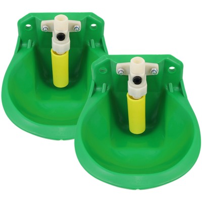 2pcs Lamb Automatic Drinking Fountain Sheep Raising Copper Drinking Bowl