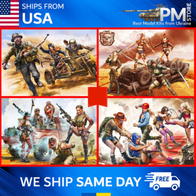 Bundle Lot Of 4 Master Box 35122 35140 35199 35202 Desert Battle Series ...
