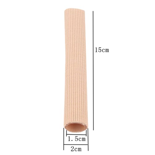1xSilikon Gel Zehenschutz Schlauchbandage Zehenspreizer Toe Finger Hallux Valgus - Bild 8 von 10