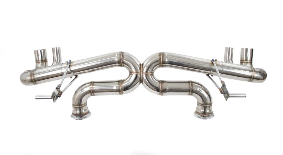 Compatível com AUDI R8 MK2 5.2L V10 17-19 sistema de exaustão tubo X velocidade máxima Pro-1 76mm - Imagem 3 de 4