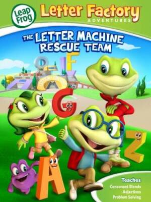 Leapfrog Letter Factory Adventures: The Letter Machine Rescue Team - DVD - GOOD