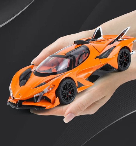 1:24 Apollo Project EVO Model Super Sport Racing Car Diecast Toy Vehicle Light - Bild 12 von 27