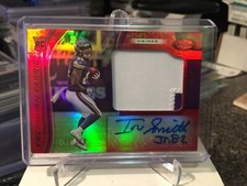 2919 certified mirror red rc patch auto refractor rc #d/199 irv smith jr vikings