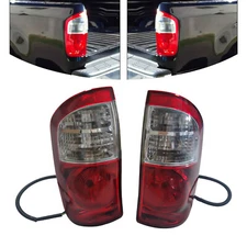 For 2005-2006 Toyota Tundra Pair Left+Right Halogen Tail Lamps Rear Brake Light