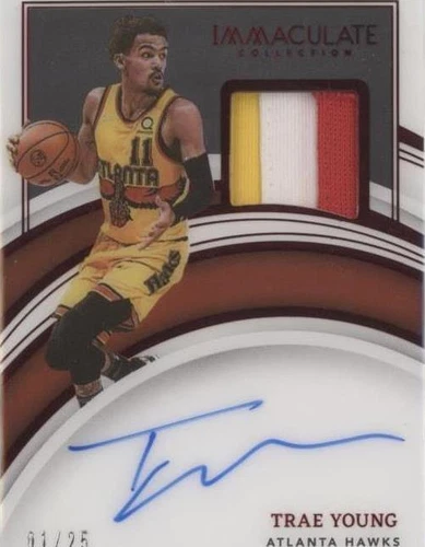 2021-22 Panini Immaculate Collection - Trae Young #PA-TRY