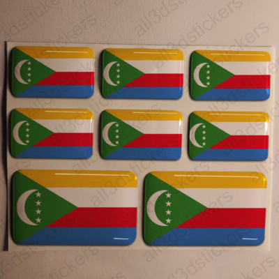 Autocollant De Voiture Drapeau des Comores