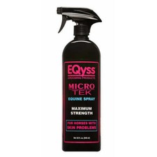 EQyss Micro-Tek Equine Itch Relief Spray - Soothes Irritated Skin, Stops