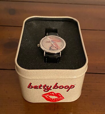 2004 Glamorous BETTY BOOP Watch In Tin And Outer Box | eBay