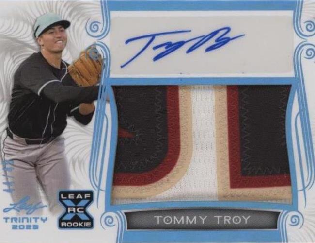 2023 Leaf Trinity - Tommy Troy #PA-TT1 - 1 of 1