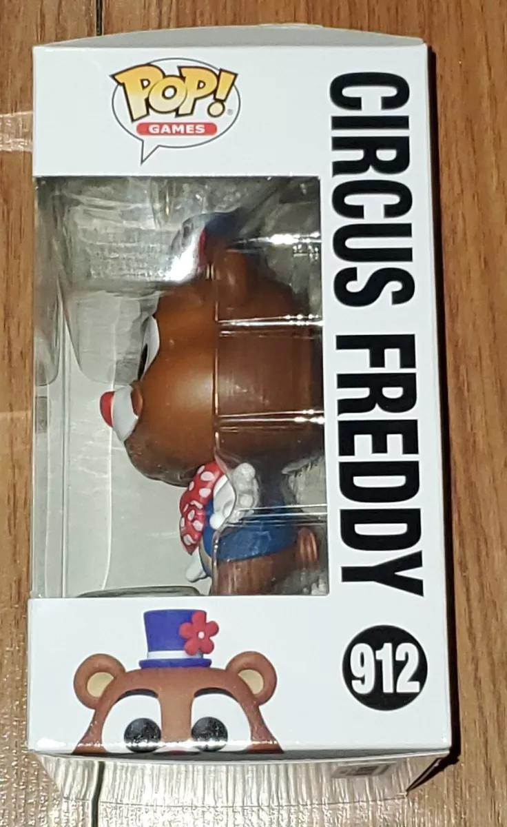 Pop Funko Circus Freddy 912 Five Nights At Freddy's Original - Adrenaland -  A Realidade da Imaginação