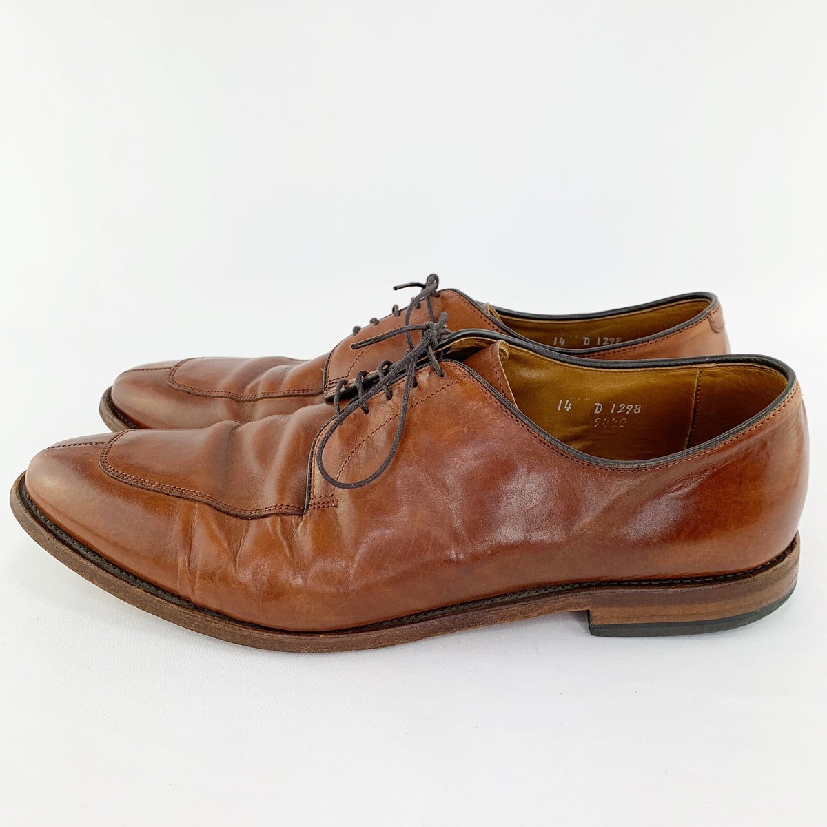 Allen Edmonds DELRAY Split Toe Brown Sz 14 D | eBay display picture 2