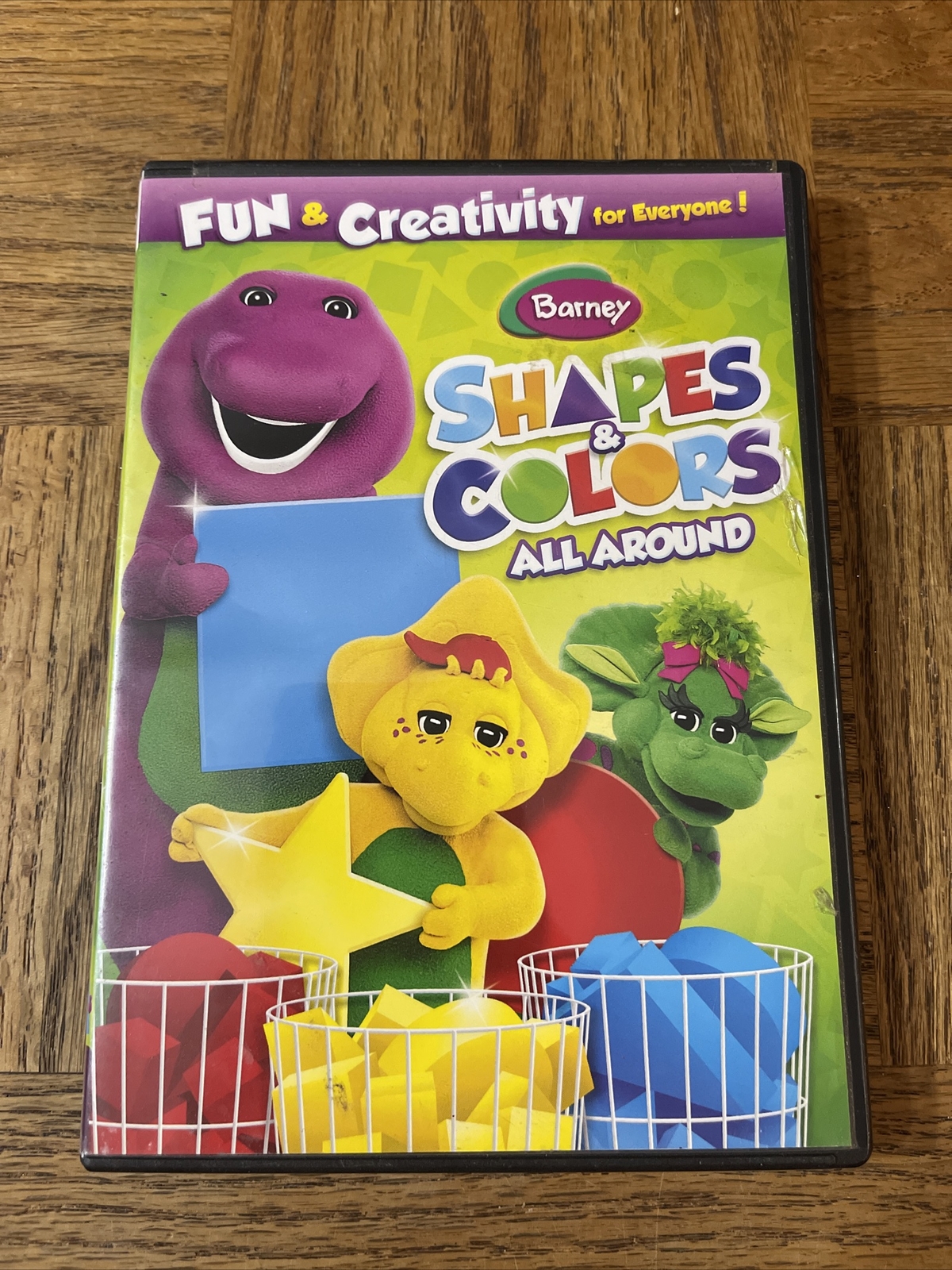 Barney Shapes And Colors DVD Grelly USA Barney shapes and colors dvd grelly usa